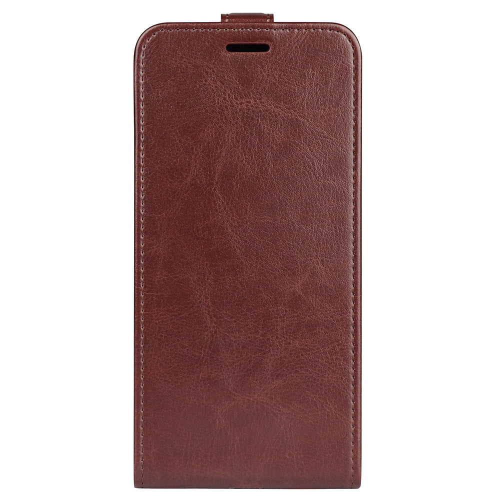 For Motorola Moto G Play (2023) 4G Vertical Flip Card Slot Case Crazy Horse Texture PU Leather Dual Magnetic Clasp Phone Cover For Motorola Moto G Play (2023) 4G Vertical Flip Card Slot Case Crazy Horse Texture PU Leather Dual Magnetic Clasp Phone Cover